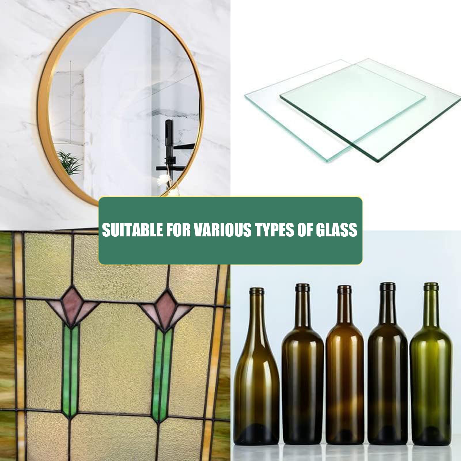 Aceite Para Cortar Vidrio - Herramientas De Corte Para Espejos Y Cristales | Botella De Aceite De 120 Ml Para Proyectos De Trabajo, Manualidades, Arte, Modelado Y Ventanas