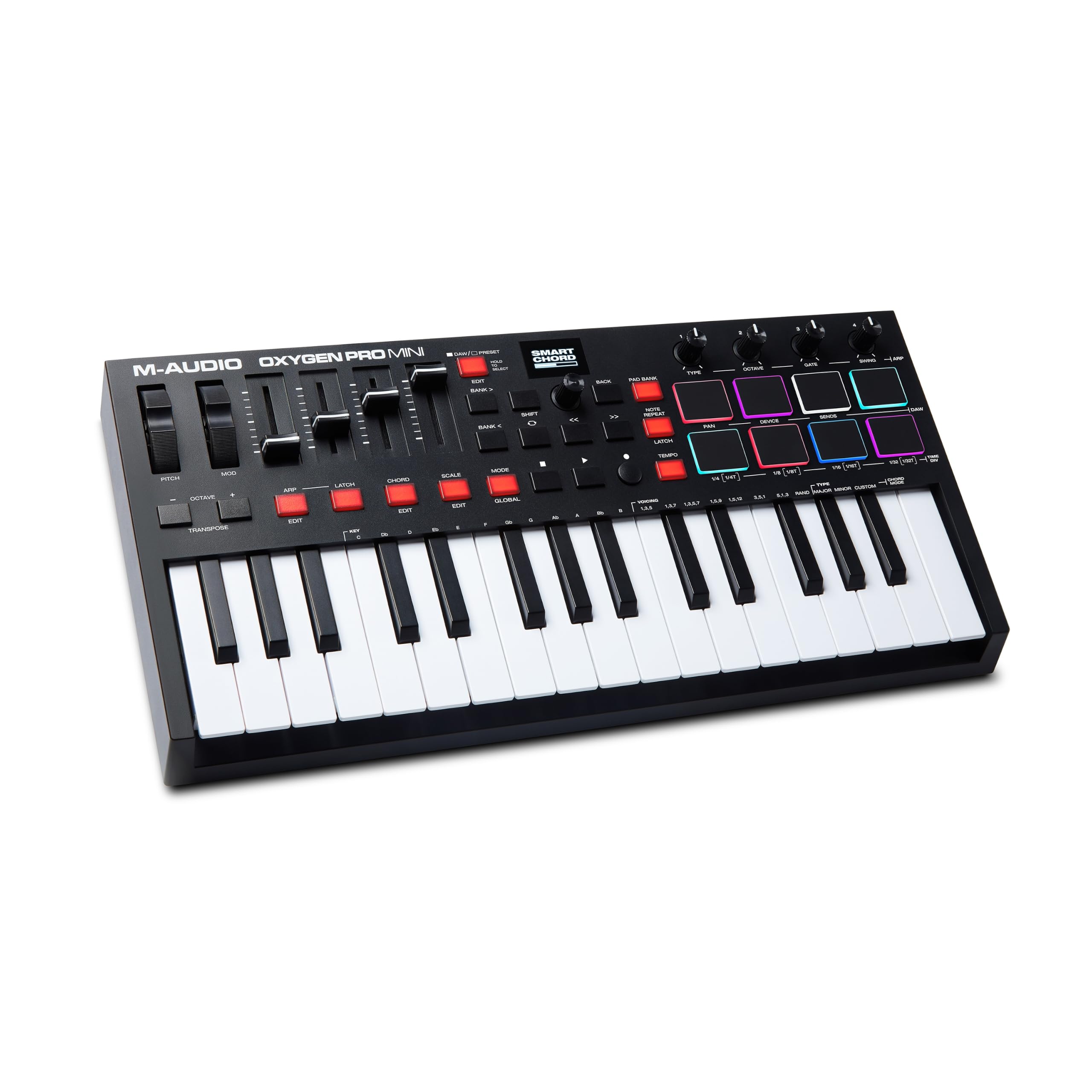 M-AUDIO OXYGEN PRO MINI MIDIキーボード ほぼ未使用 M-AUDIO Oxygen Pro Mini - Controlador de Teclado MIDI USB de 32