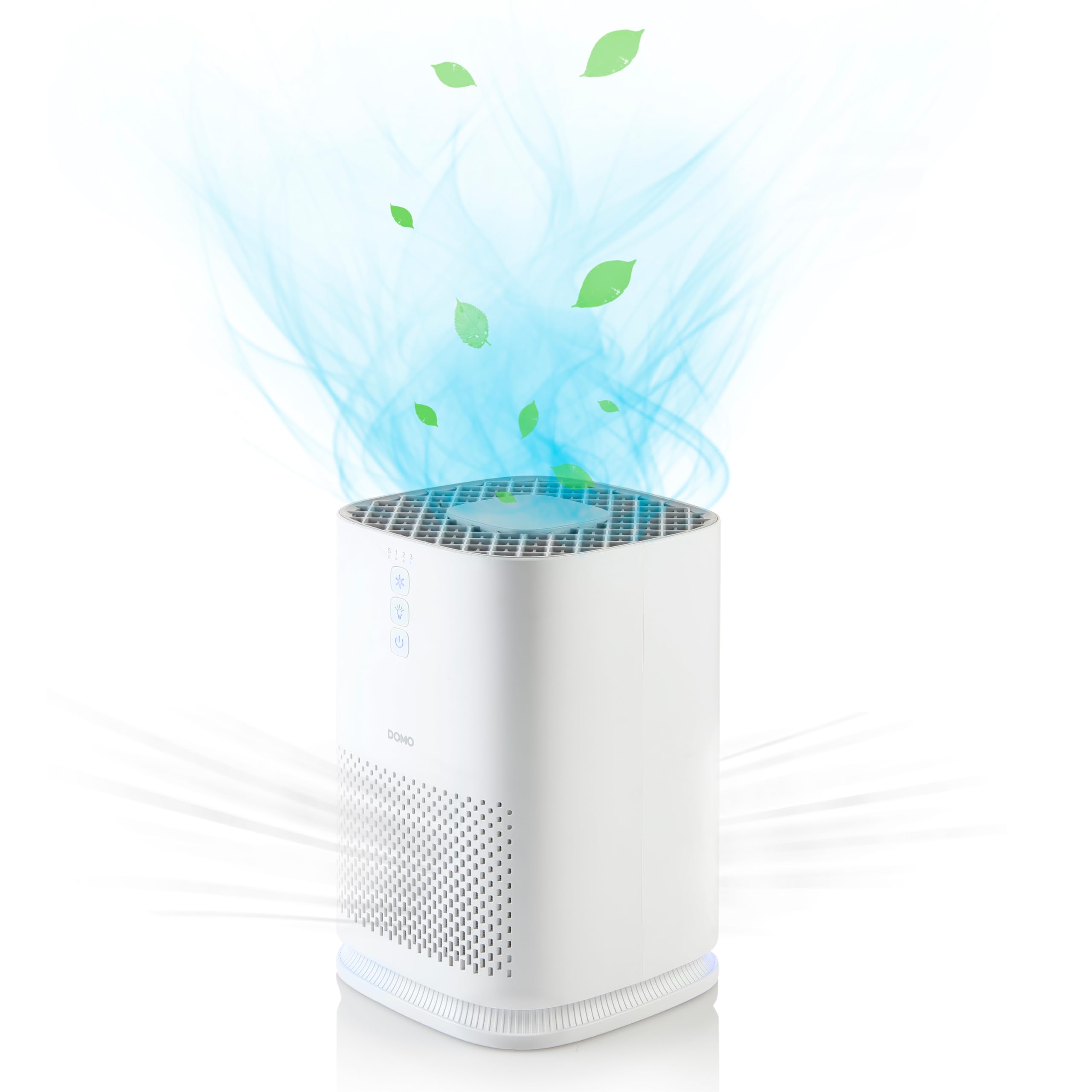 DOMO DO264AP Luftreiniger Mit HEPA-Filter – Für Räume Bis 20 M², 3 Geschwindigkeiten, Ionisator