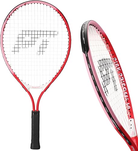 Kids Tennis Racket - Toddler Tennis Racket, 17-25 inch Youth Tennis Racquet for Ages 2-12, Multi-Color & Size for Beginners, Ideal Gift for Boys &