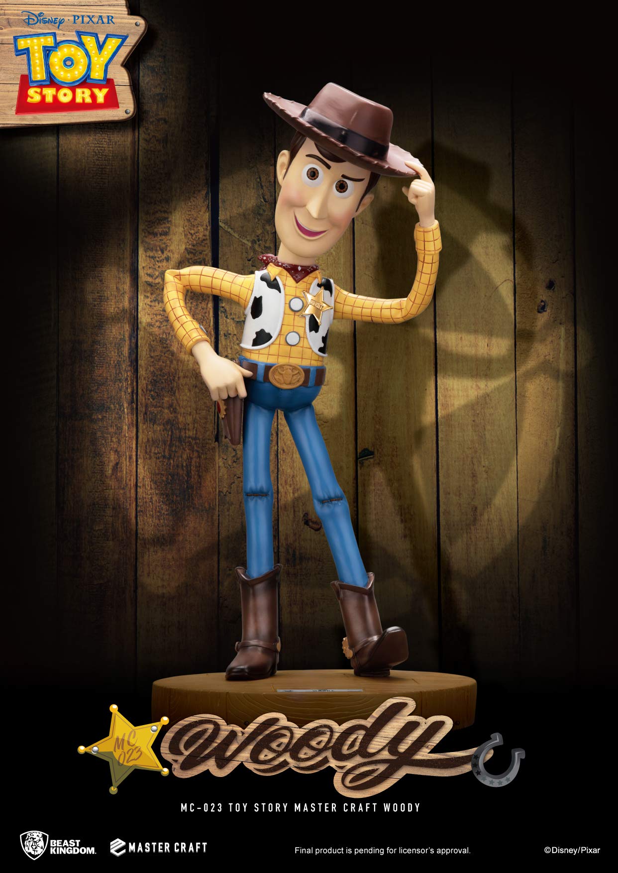 Beast Kingdom Toy Story: Woody MC-023 Master Craft Statue : Amazon