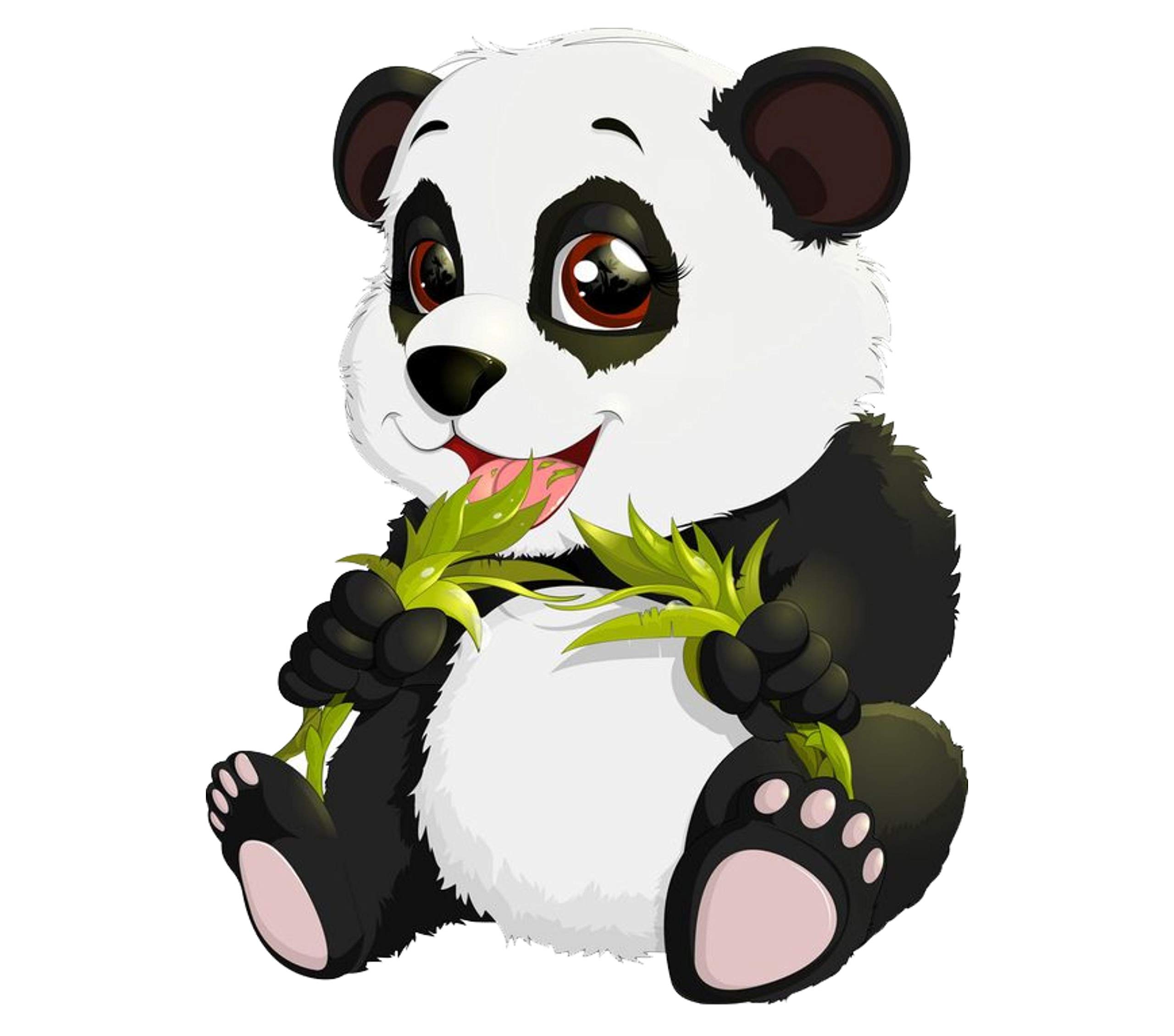 DECOR KAFE Cute Panda Wall Sticker Decorative Vinyl Wall Sticker (Multicolour, 45Cm X35Cm) (B07V24YR9R) Amazon Price History, Amazon Price Tracker
