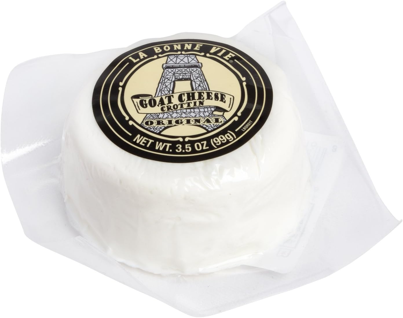 La Bonne Vie Chevre Goat Cheese Crottin, 3.5 Oz