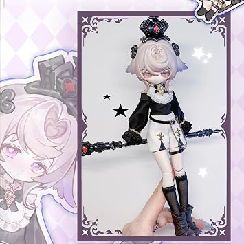 BJD Blind Box, Random One Cute Moonlight Fairy Tale Series 1/8 BJD Mystery Box, Collectable Action Figure for Birthday Gifts
