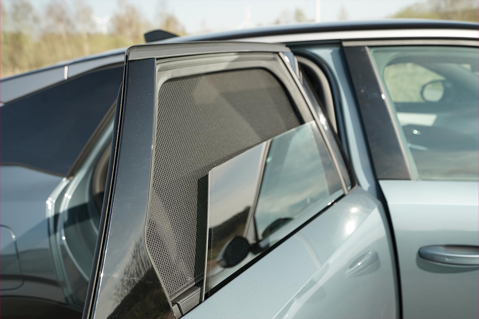 CAR SHADES Juego (Puertas traseras) Compatible con Peugeot 3008 III 2024- (2-Partes) cortinillas Parasol a Medida