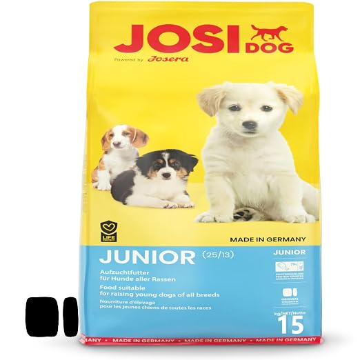 JosiDog Junior (15Kg) Gluten-Free Premium Dry Dog Food for Puppies & Young Dogs at ₹2795 – Amazon