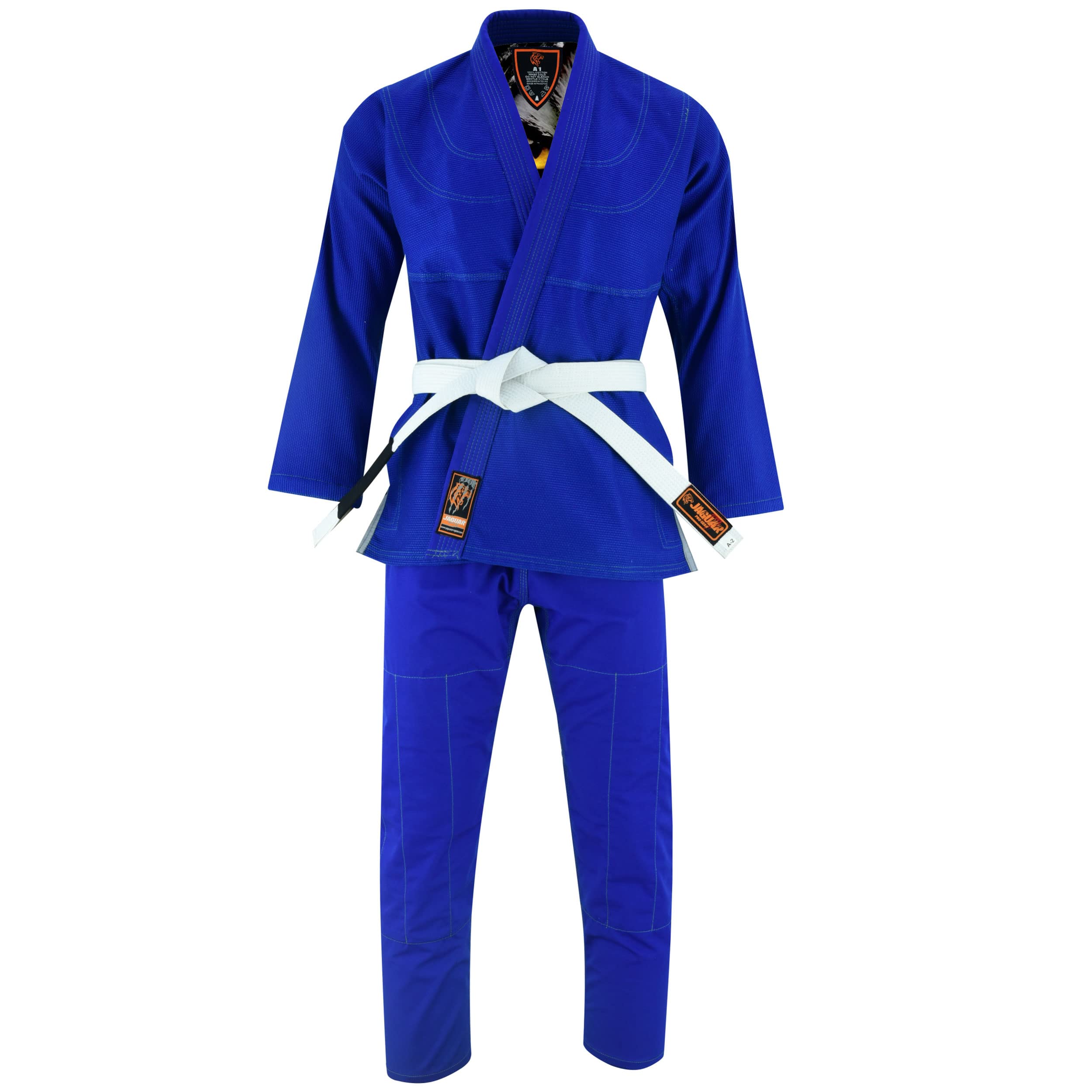 Black Panther Inner Sublimated - Pro Brazilian Jiu Jitsu BJJ Kimono Gi Uniform Unisex - White Belt Included