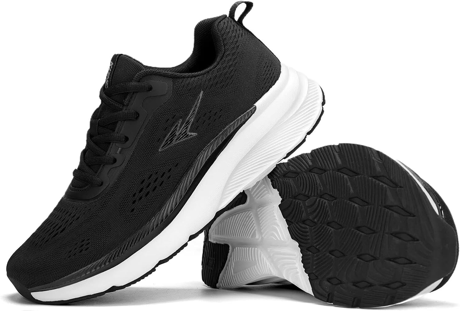 WJA Men's Wide Toe Box Shoes Cushioned Road Running Shoes Non Slip Mens Walking Sneakers for Wide Feet Comfortable Athletic Gym Workout Shoes - Image 7