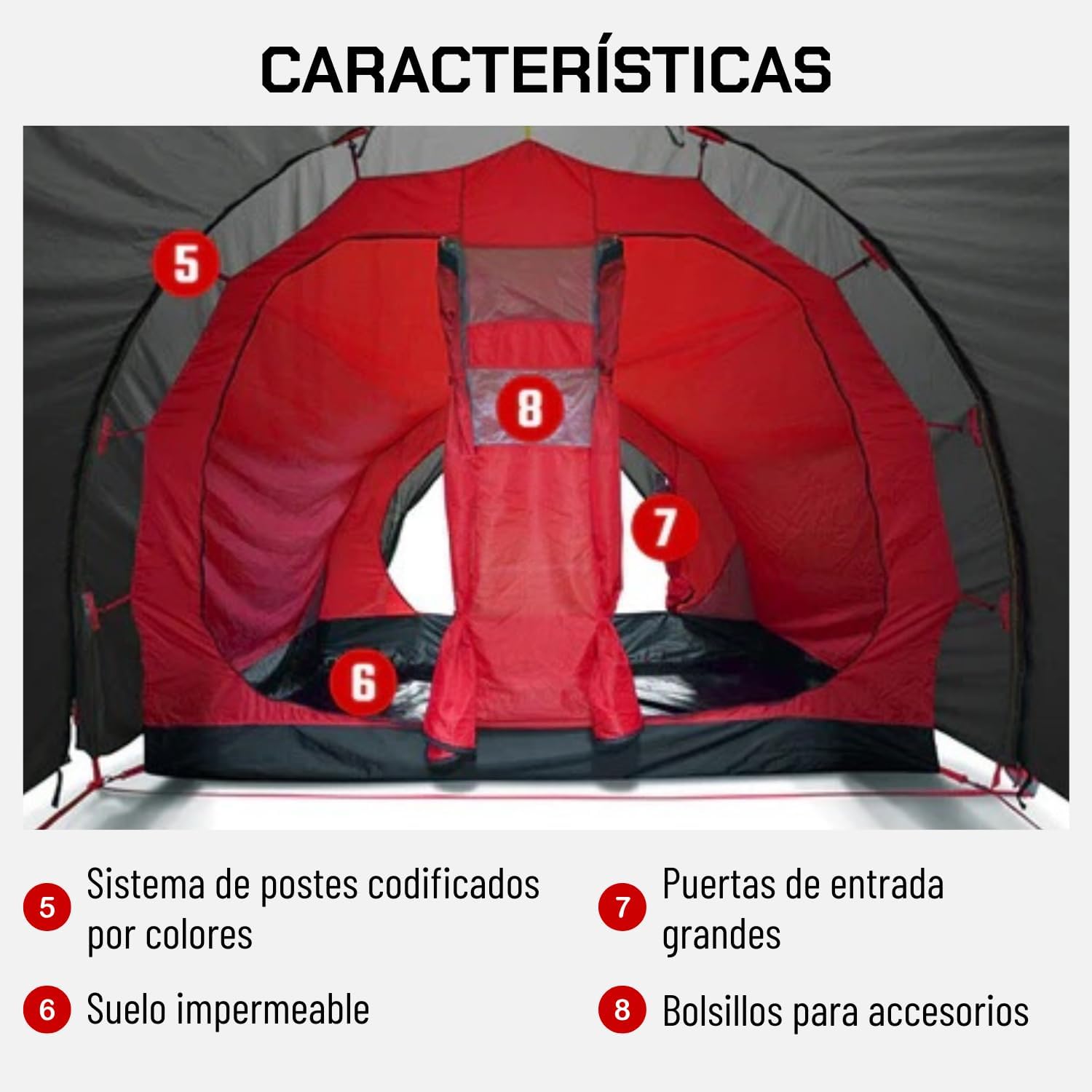 MotoTent Motorcycle Tent - Fully Waterproof 2 Person Tunnel Shelter with Bike Garage - Easy Setup Ultralight Dome for Touring & Hiking - Includes Carry Bag, Groundsheet and Pegs