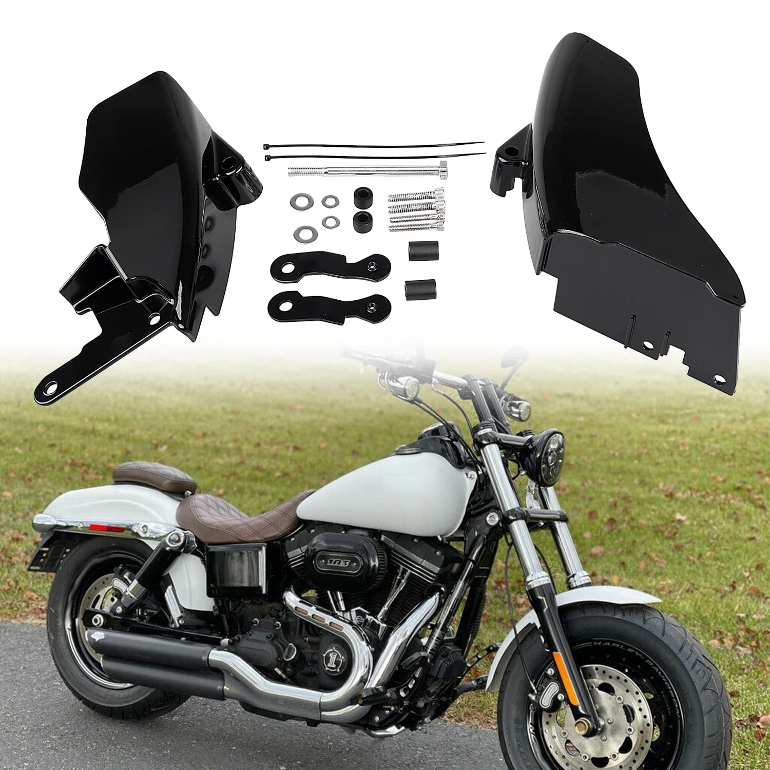 Amazon.com: BID4ZE Mid Frame Air Deflector Trim Heat Shield Cover