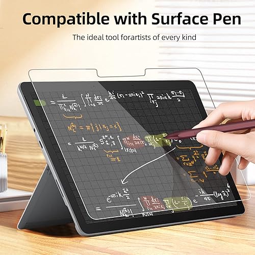 Miniatura 6 de Paquete de 2 protectores de pantalla para Surface Pro 7 Plus/Pro 7/Pro 6/Pro 5/Pro 4, vidrio templado, resistente a los arañazos, alta sensibilidad,