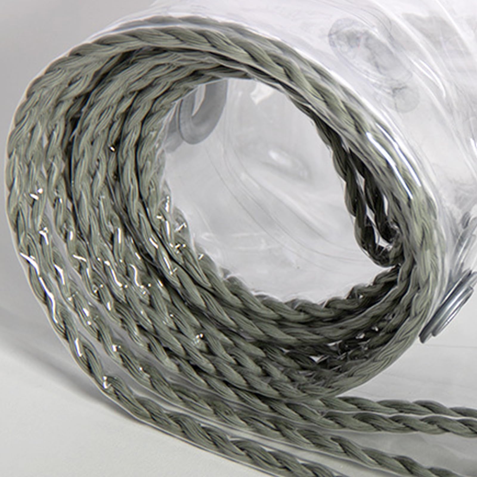 Telone Impermeabile per Esterno Trasparente, Tela Cerata in Polietilene 0,3 MM,telo con occhielli per mobili da giardino, piscina, auto, camion, telo di protezione antistrappo