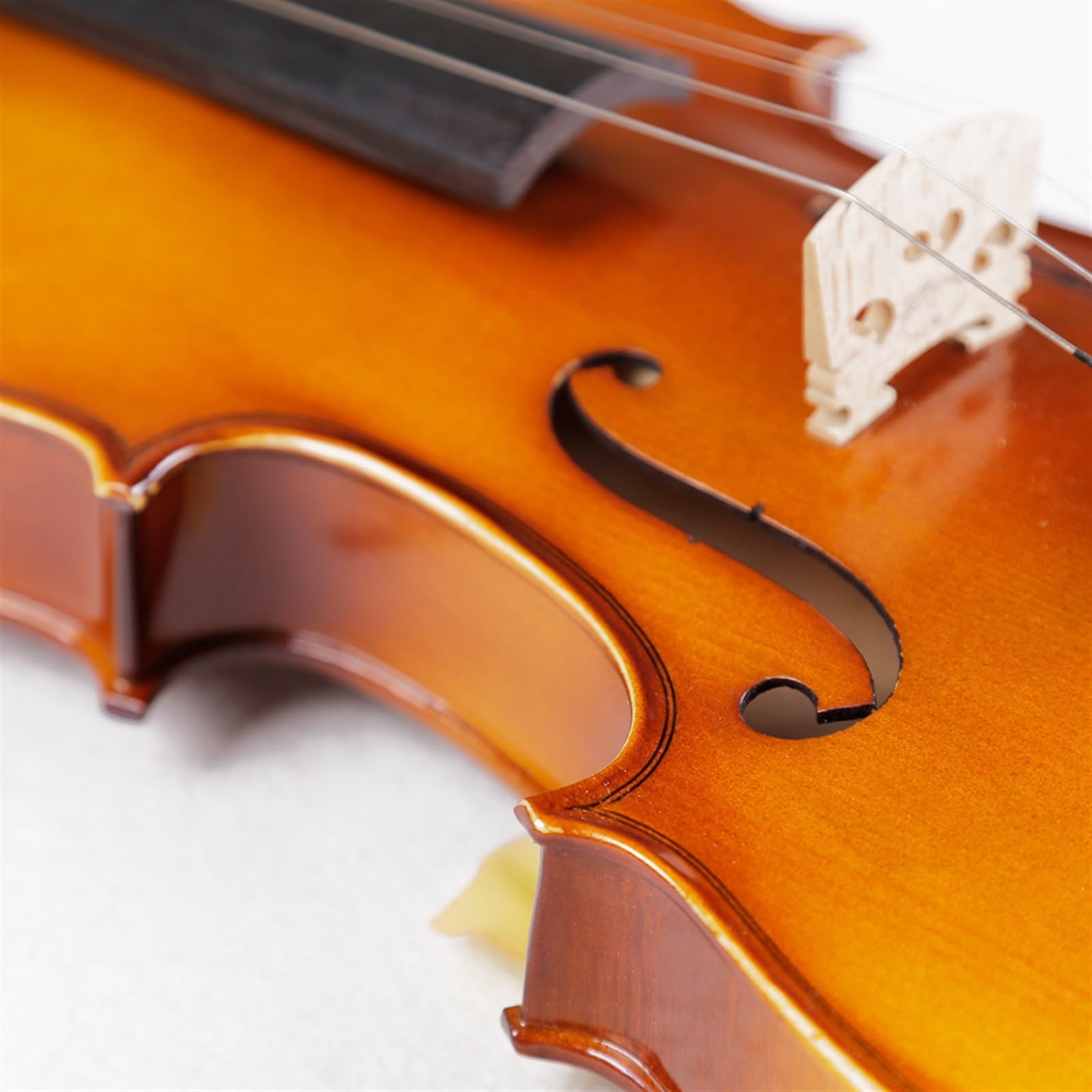 Violine Musikinstrument Massivholz Handgefertigte Anfänger 4/4 Violine(1/4)