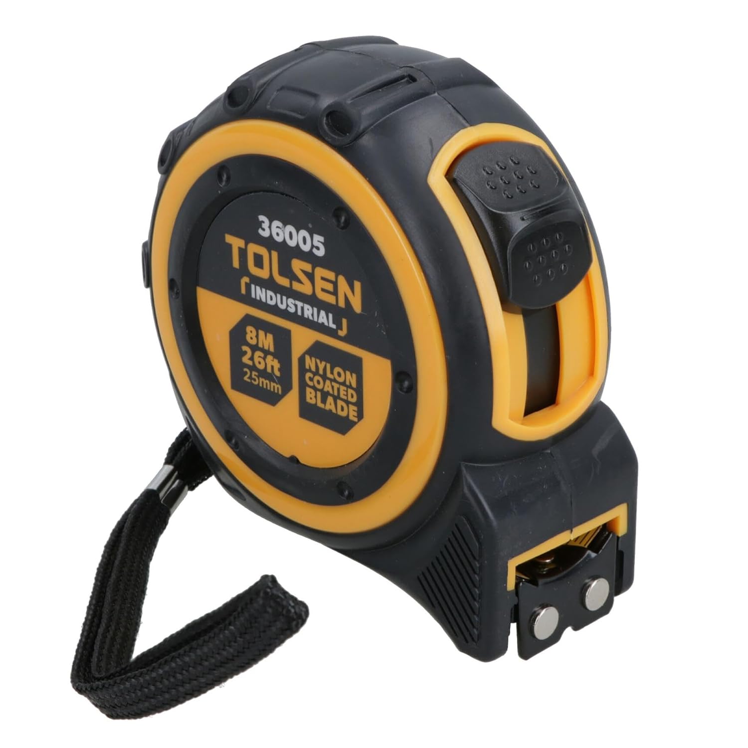 Tape Measure 8m x 25mm Measuring Tape Rubber Coated Metric Imperial