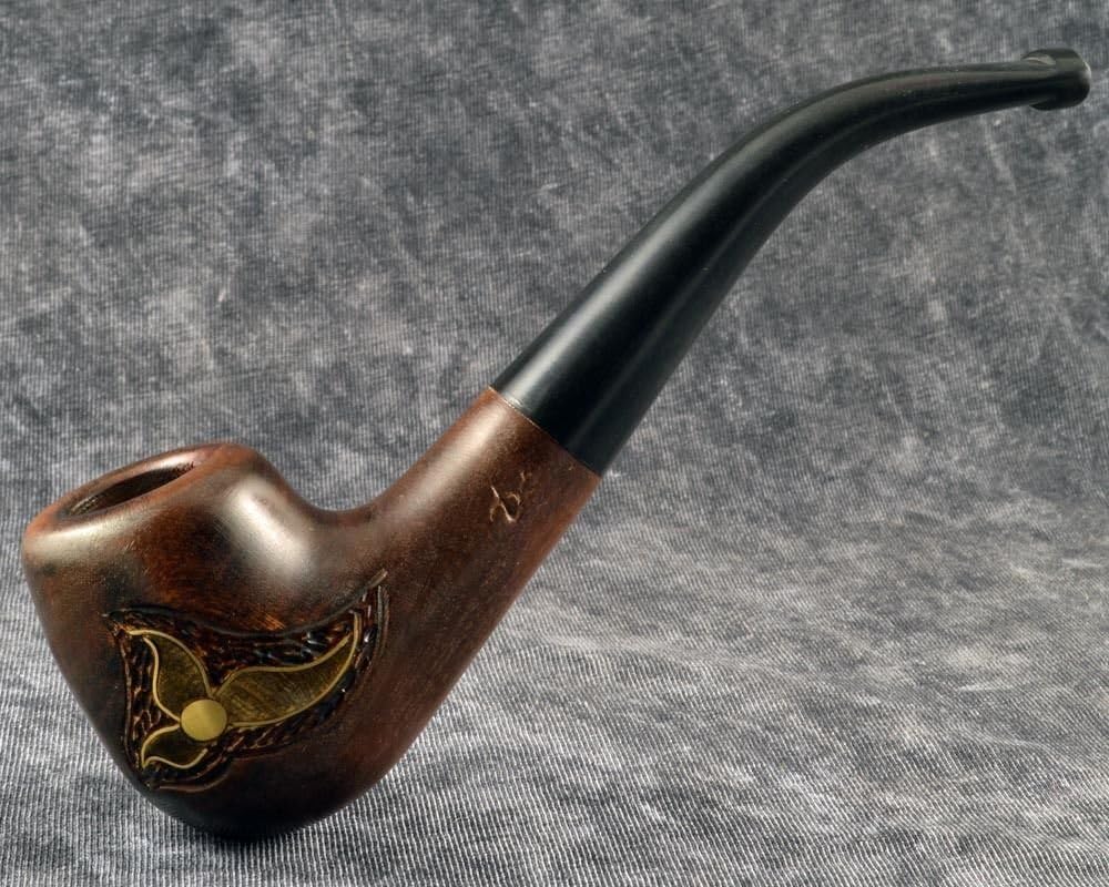 Amazon.co.jp 刻ま梨タバコの喫煙パイプパイプ 13.5センチメートル。セール！Engraved pear tobacco smoking pipe. SALE! ファッション