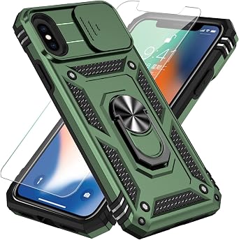 SunStory for iPhone X Case/iPhone Xs Case 5.8"-ArmyGreen