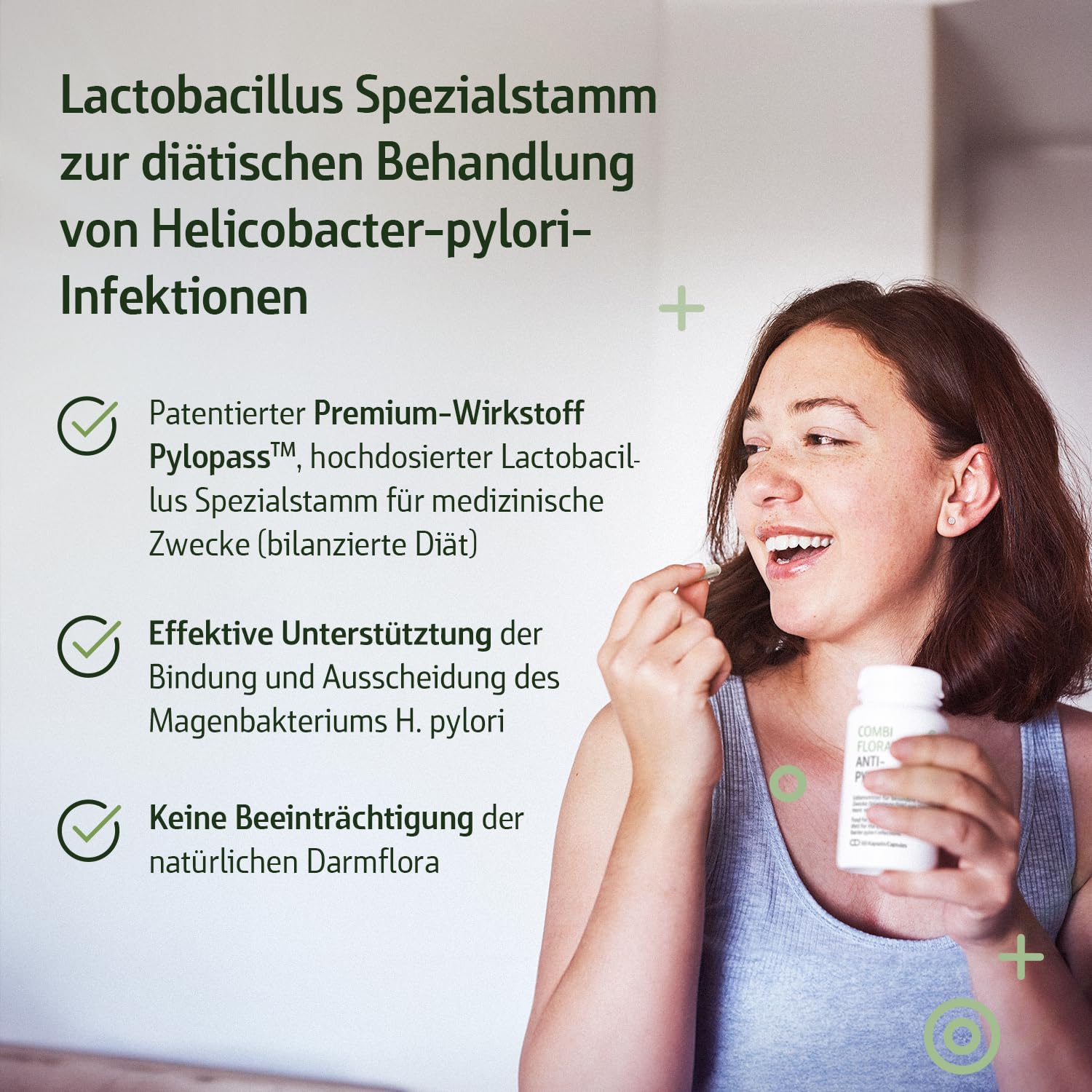 Effective Nature - Combi Flora AntiPylori mit Pylopass, hochdosiert 400 mg