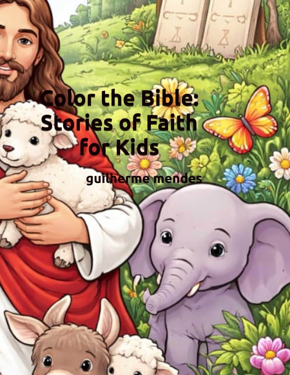 Color the Bible: Stories of Faith for Kids