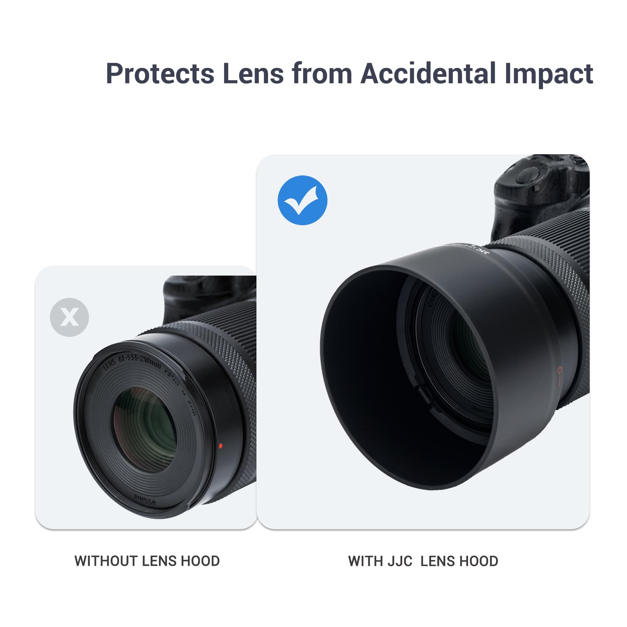 1+1) Screw on + Bayonet Lens Hood Shade for Nikon Z30 Z50 Z