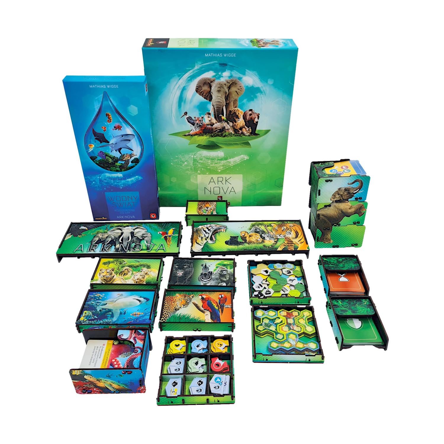ARK DROPS 新品未使用‼️ Amazon.com: POLANDGAMES ERA89346 Insert: Ark Nova + Marine Worlds