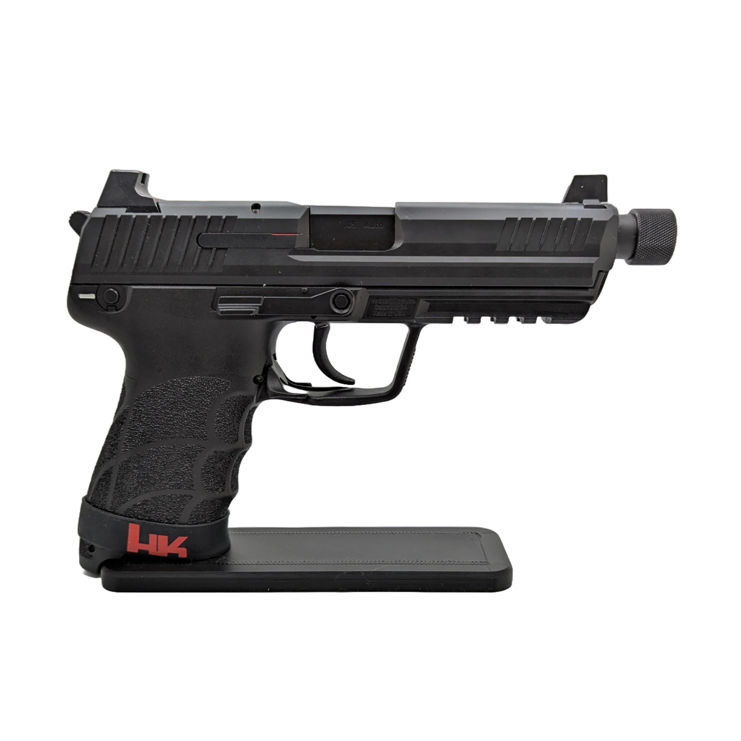 Hammy3DPrints Display Stand for HK45 | Handgun Holder Storage Rack