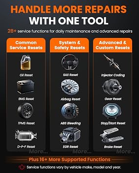 ANCEL DS500BT Bidirectional Scan Tool, Full-System OBD2 Diagnostic Scanner with 3000+ Active Tests, 28+ Service Functions, Lifetime Free Updates & CAN FD