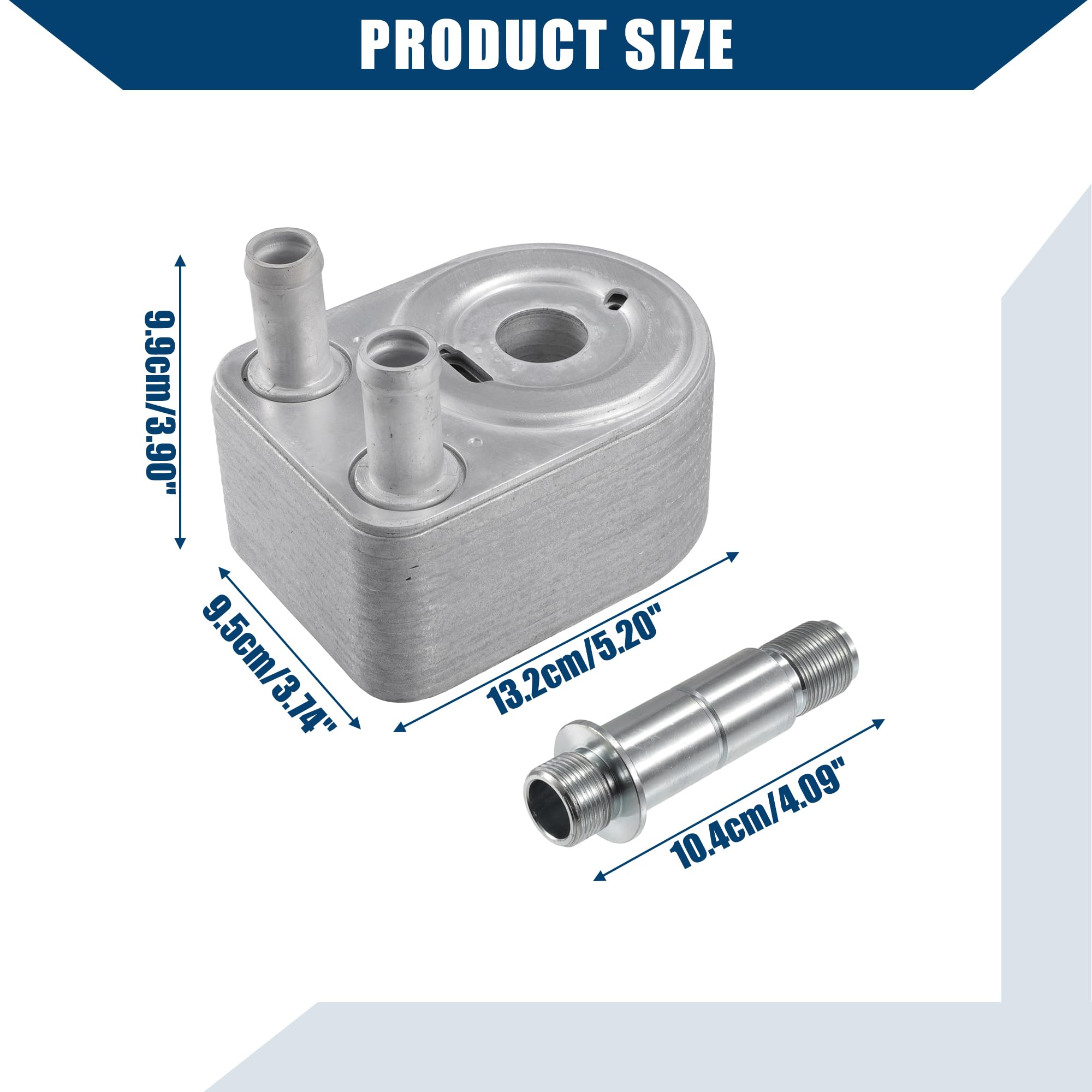 A-Premium Engine Oil Cooler Compatible With Ford Bolivia - View #10