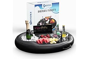 NAYUNA Floating Drink Holder for Hot Tub and Pool