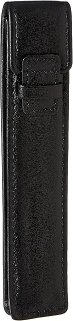 Cescahide Leather Pen Case - Black AM0056