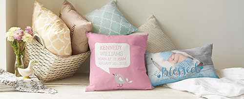 Miniatura 7 de KaMoM Fundas de almohada de aniversario y boda, regalo personalizado para parejas, idea romántica para parejas, funda de almohada personalizada para