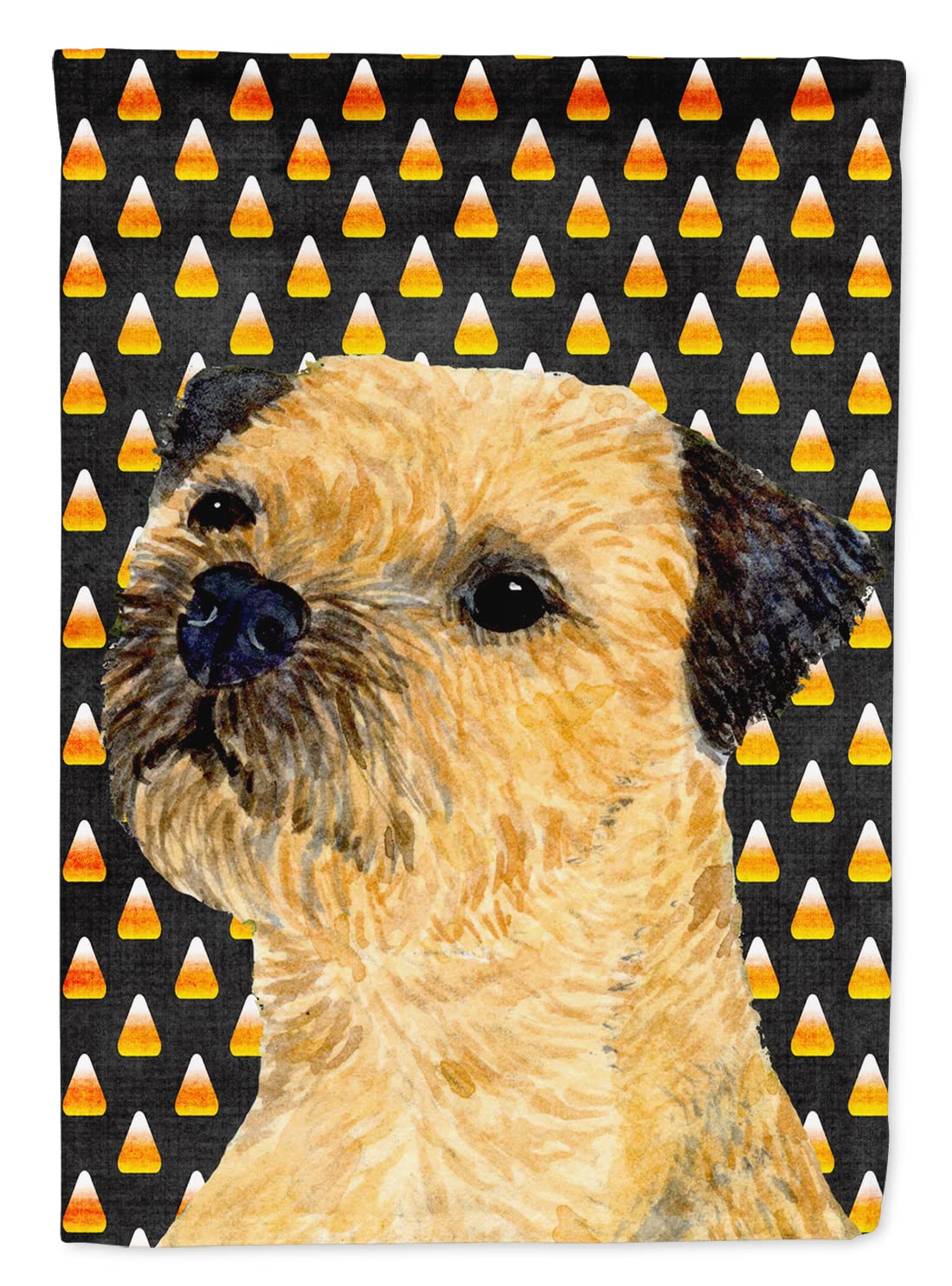 Drapeau Border Terrier en Toile de Qualité Supérieure