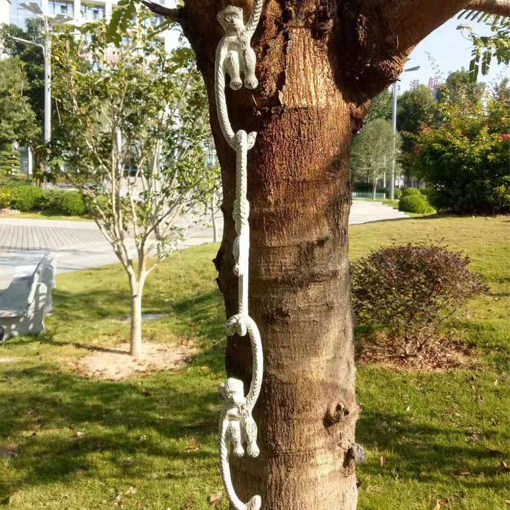 Amazon.com: BOOMLATU Distressed Heavy Duty Cast Iron Monkey Hooks