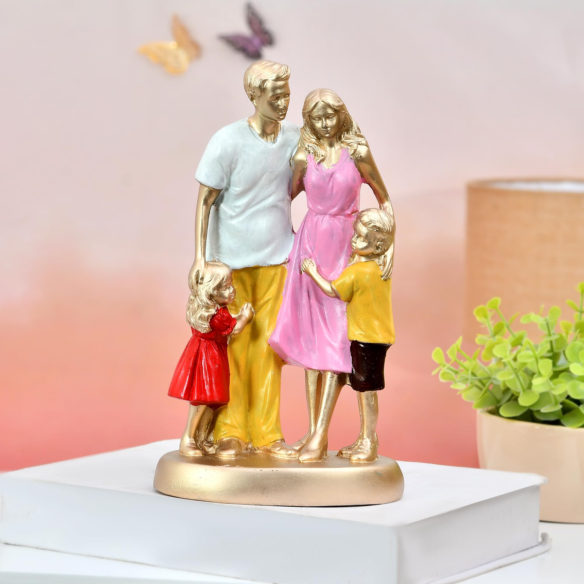 amazon basics Timeless Family Bond Figurine | A Heartwarming Symbol of Love & Unity | A Meaningful Keepsake for Every Home – Pack of 1, Multicolor-image-19