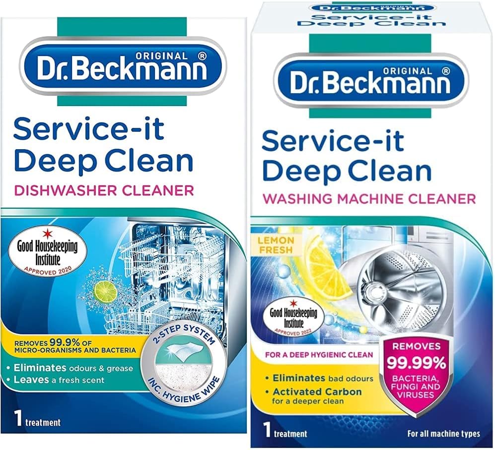Dr. Beckmann Serviceit Deep Clean Dishwasher Cleaner 75 g & Service