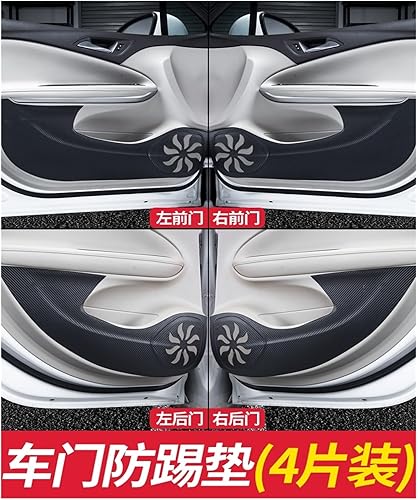 Miniatura 3 de Calcomanías para puerta de automóvil para Nissan X-TrailQijun Glory para puerta de automóvil, anti-patadas, resistente a los arañazos y a la