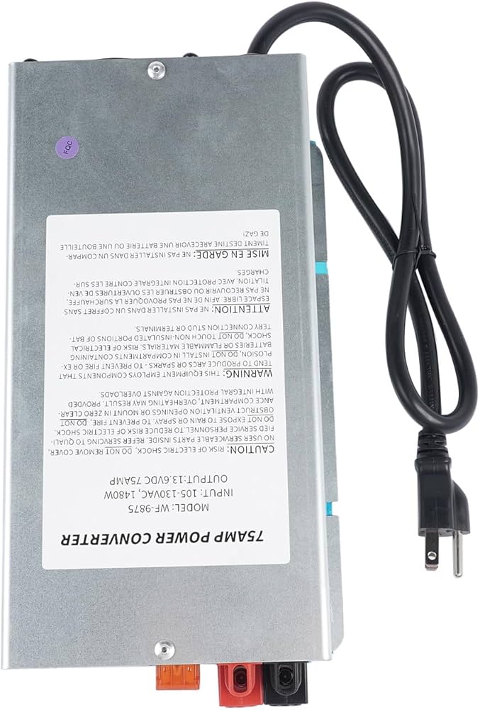 Wf-8955-ad Ge Manual WF-9875 75A RV Power Converter 3-Stage