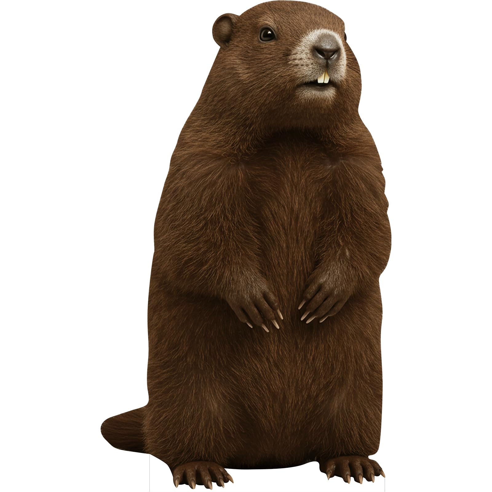 Groundhog 6FT Life Size Cardboard Cutout, 1 PC