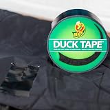 Duck Brand 1265013 Color Duct Tape, Single Roll, Black – view 5