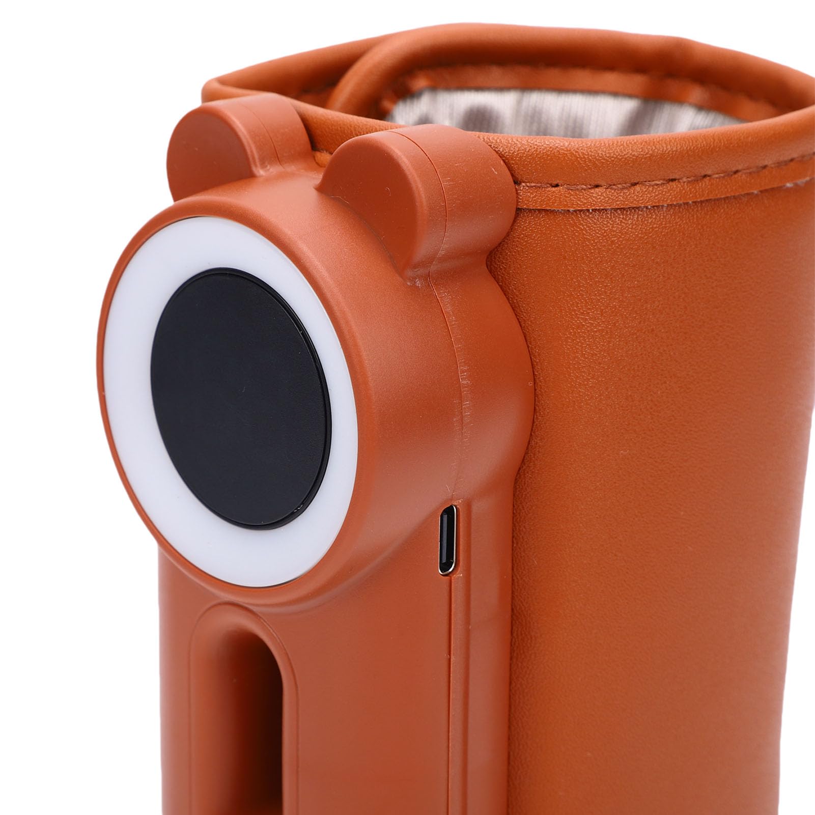 Scaldabiberon, Scaldabiberon Portatile con Display Digitale a Temperatura Costante, con Display Digitale con Gancio Regolabile e Cinghia Ad Luce Notturna per i Viaggi a Casa