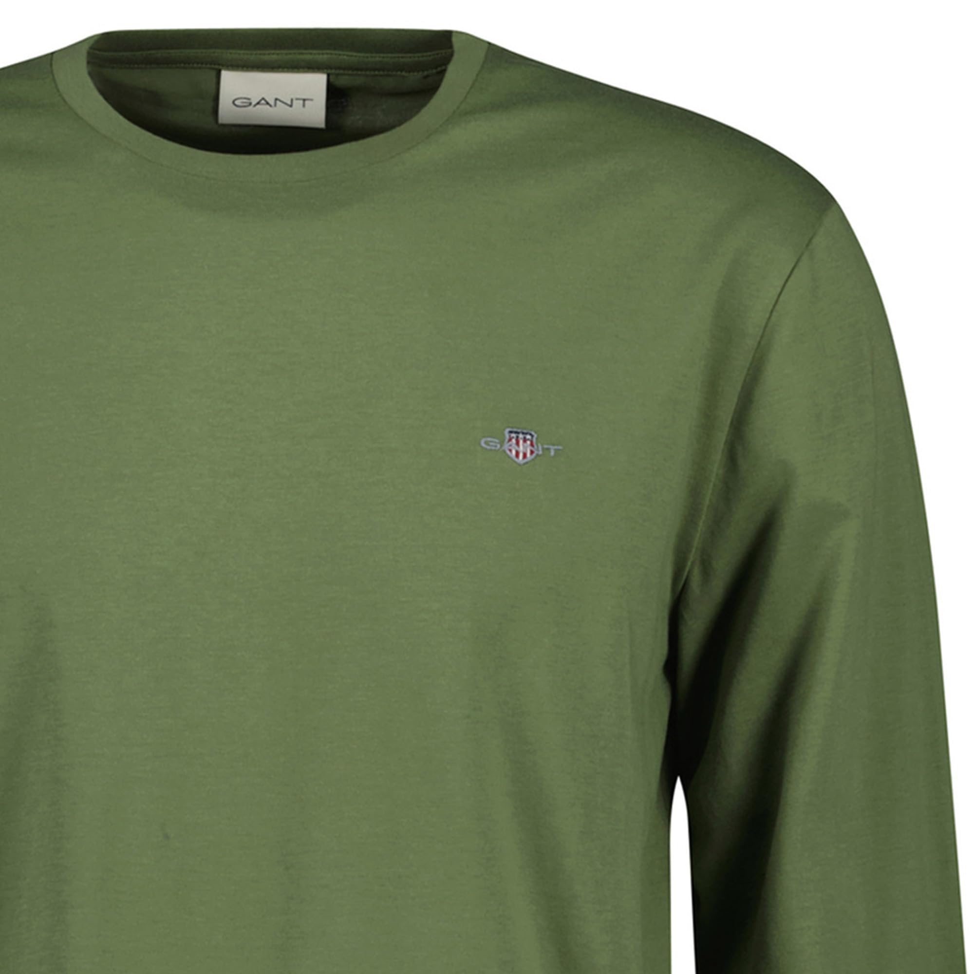 Gant Herren Reg Shield Ls T-Shirt T-Shirt