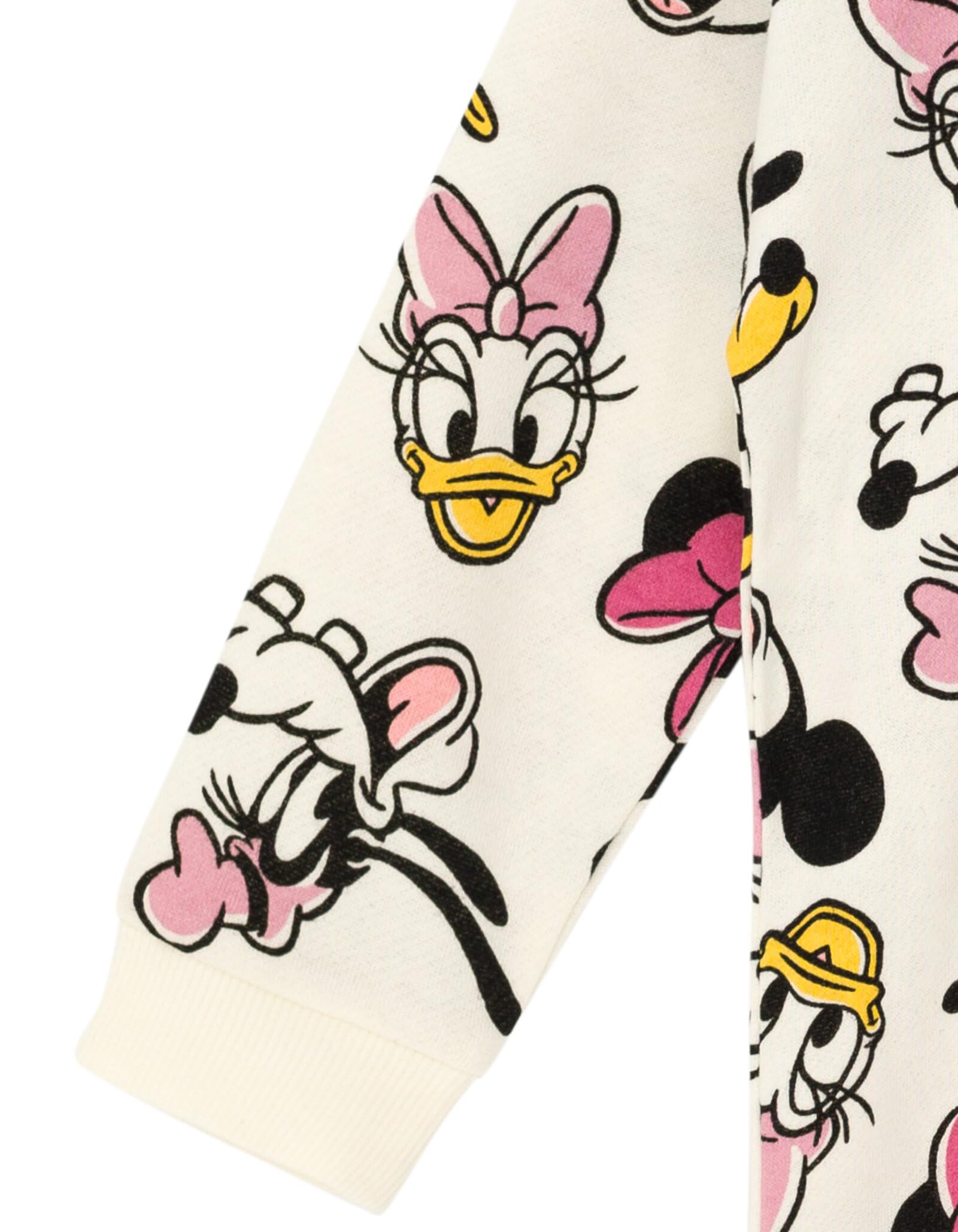 Disney Mickey Mouse Goofy Donald Duck Daisy Duck Polar Zip Up Kombinezon Maluch dla małych dzieci