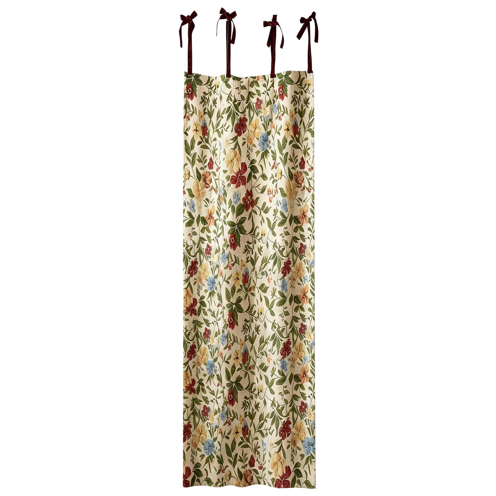 Limtula Sturdy Polyester Embroidery Window for Kitchen and Commercial Use Easy Hanging Trim Curtain