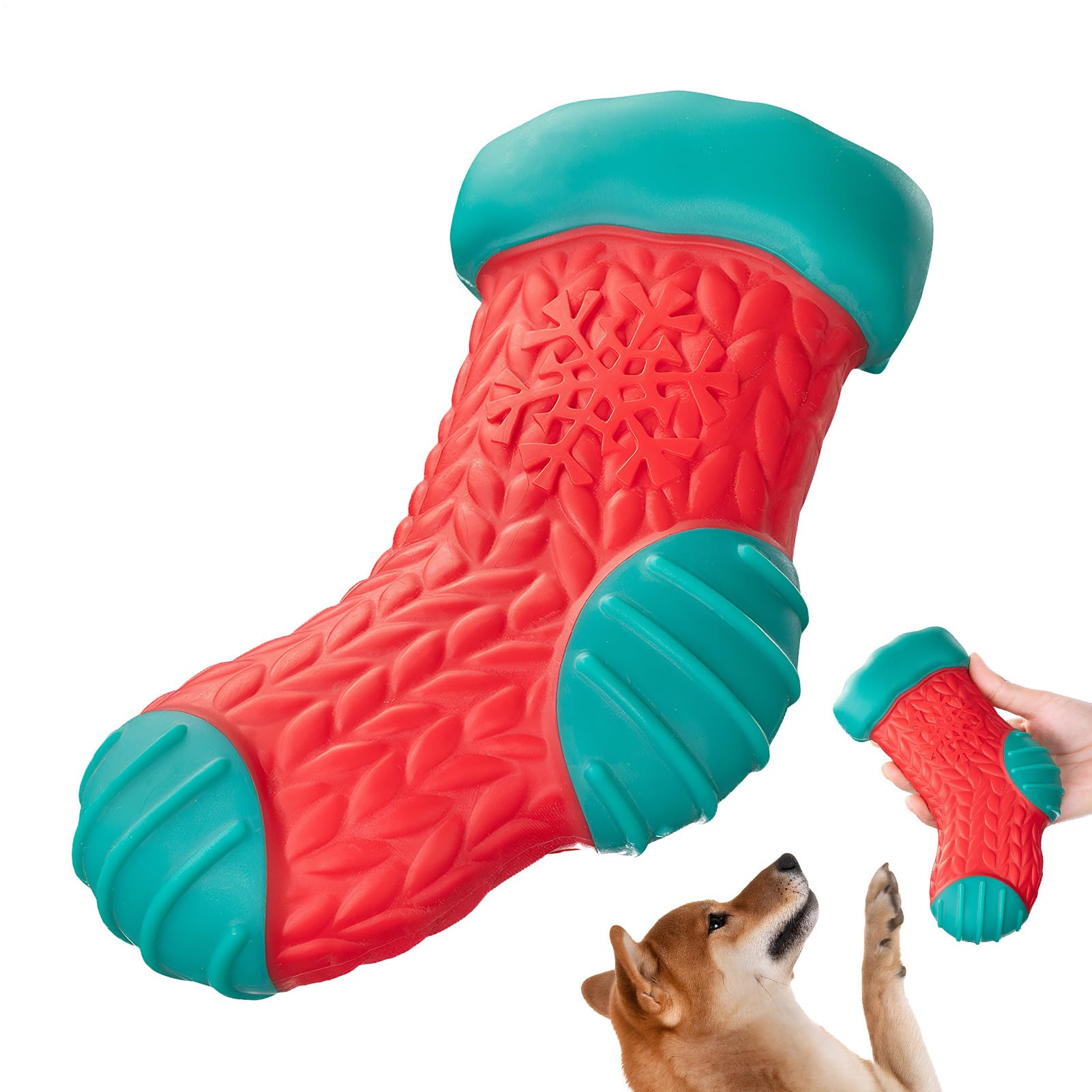 Jouet indestructible pour chien contre l'anxiété et la mastication