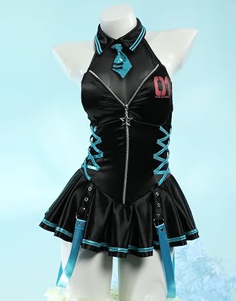 haikyuu Women Anime One Piece Swimsuit with Arm Sleeve Halter Bathing Suit for Cosplay Swimming Party Rave Clubwear