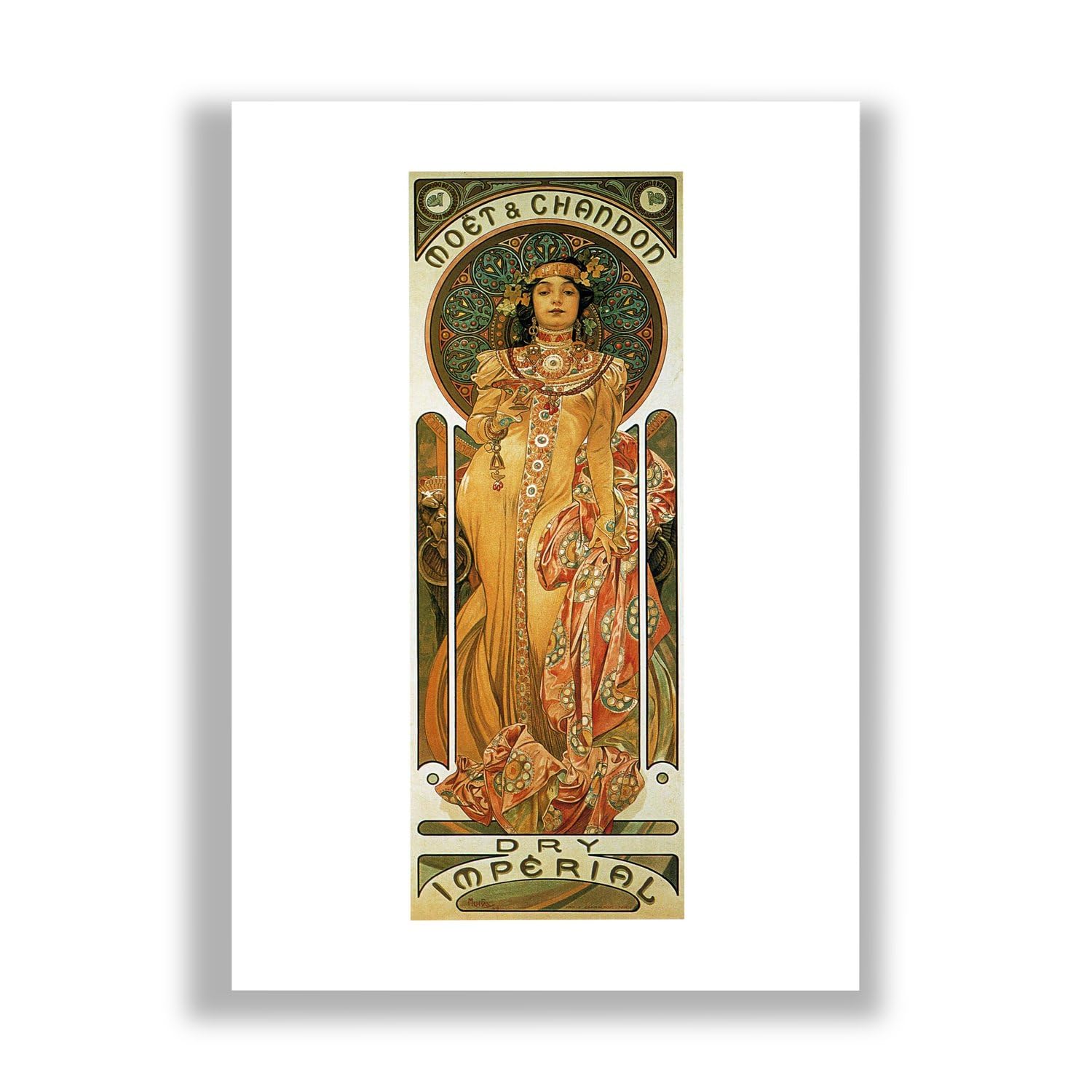 Impression d'art mate Spiffing Prints Mucha Chandon format Grand - 7