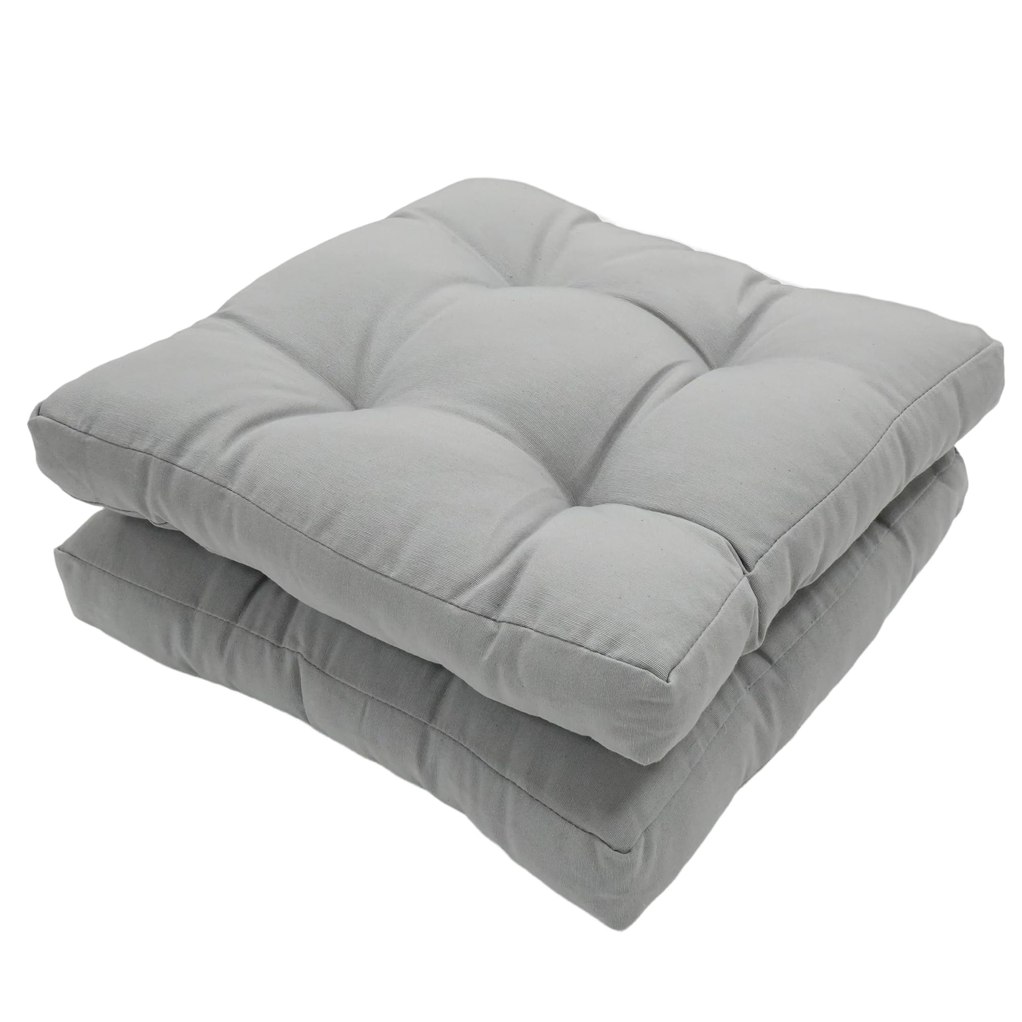Viste tu hogar Pack 2 Cojines para Silla, 40x40x5 CM, Efecto Tridimensional, Relleno de 100% Poliéster, Ideal para Comedor, Terraza, Salón y Restaurante, Color Raya Beige, Fabricado en España — view 27