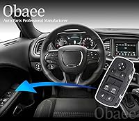 Vista 5 de Obaee Interruptor maestro de ventana, botón de control de energía delantero izquierdo del lado del conductor compatible con Dodge Challenger 2015