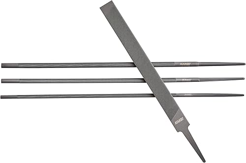 Miniatura 3 de KAKEI Kit de archivo de afilado de motosierra, afilador de cadena de motosierra, 8 paquetes, 3 limas redondas (532 pulgadas, 316 pulgadas, 732