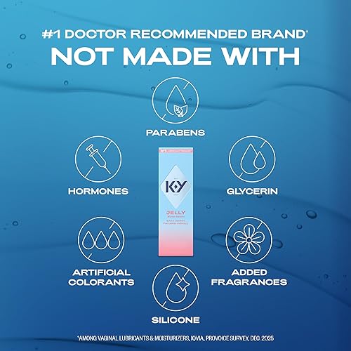 Miniatura 2 de K-Y Jelly Classic Lubricante personal a base de agua, lubricante a base de agua que ayuda a aliviar las molestias, 7 onzas líquidas
