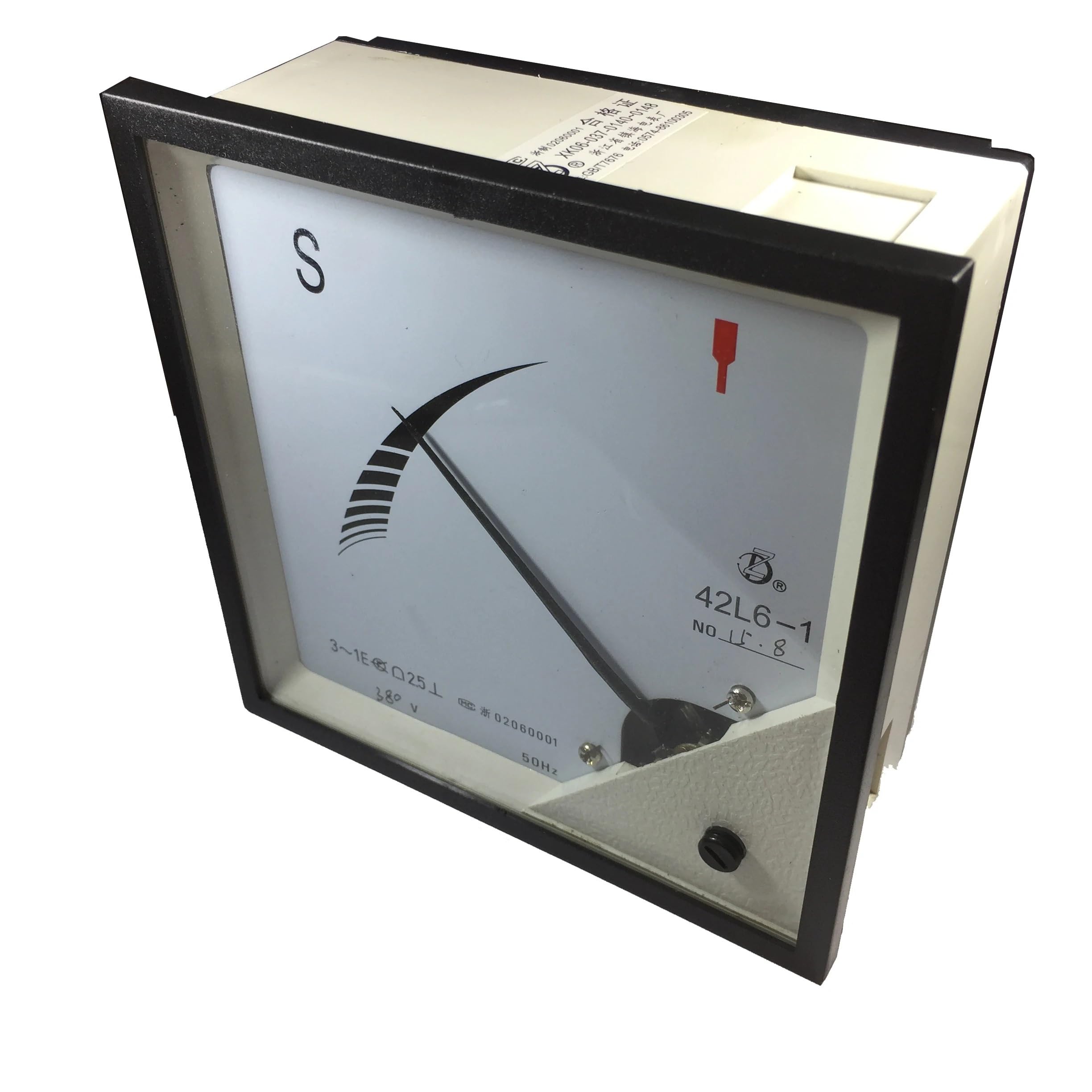 Sincrómetro 42L6 S 100 V 380 V Medidor de secuencia de fases Puntero, 120 mm 112 mm Voltaje y corriente de entrada(S 380V)